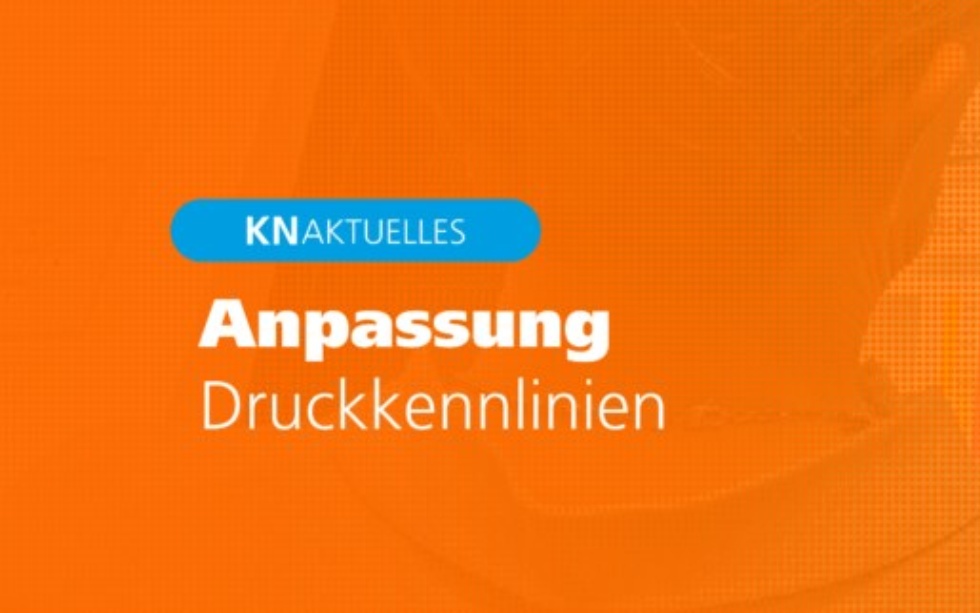 Anpassung Druckkennlinien