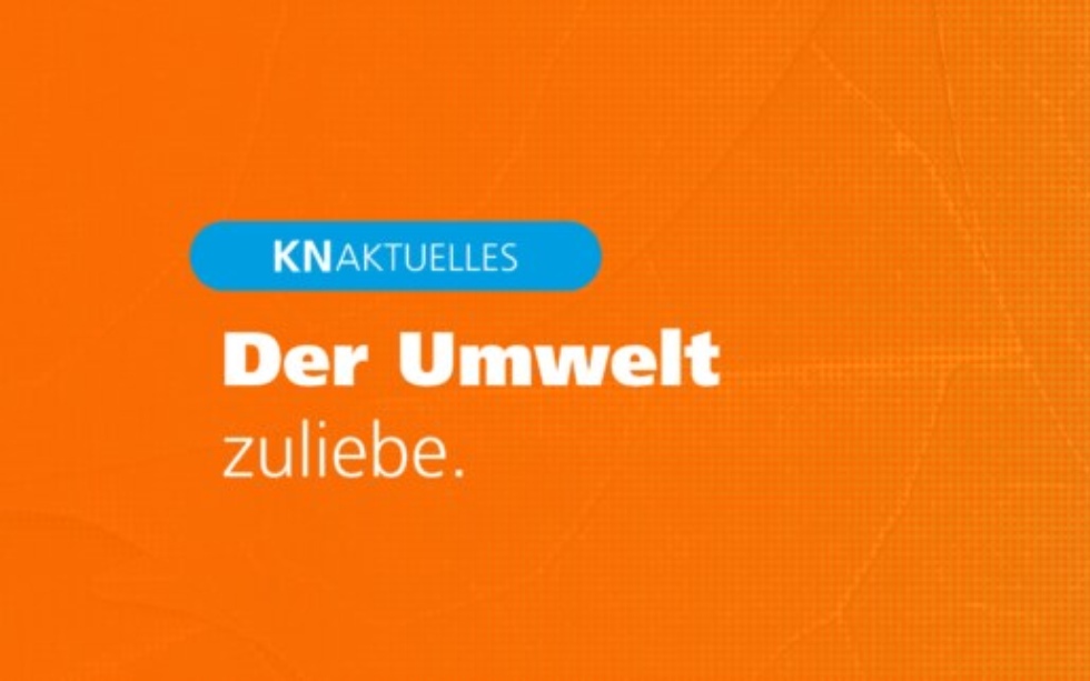 Der Umwelt zuliebe.