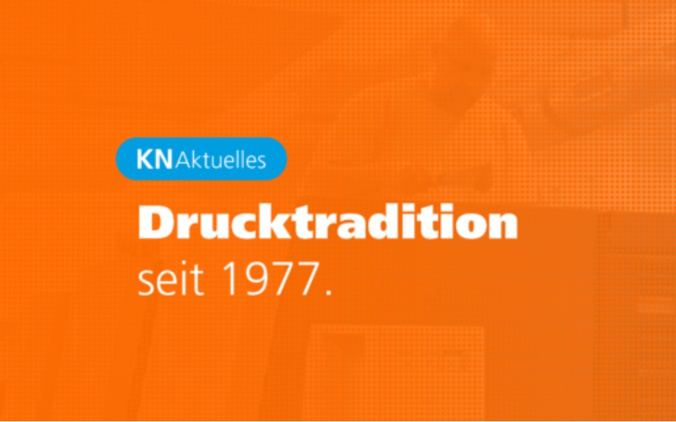 Drucktradition seit 1977