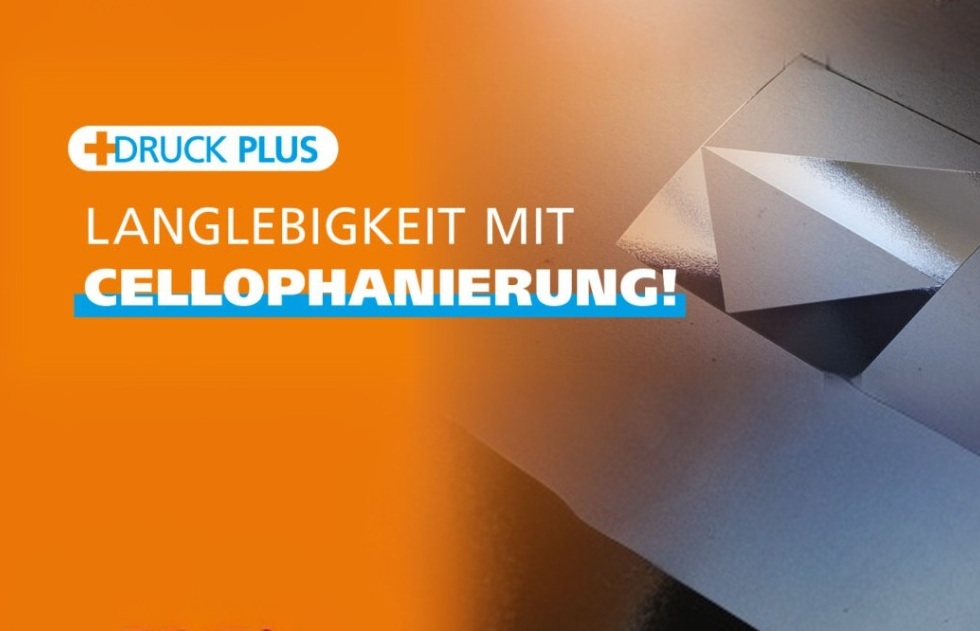 Hochwertige Druckprodukte mit Cellophanierung